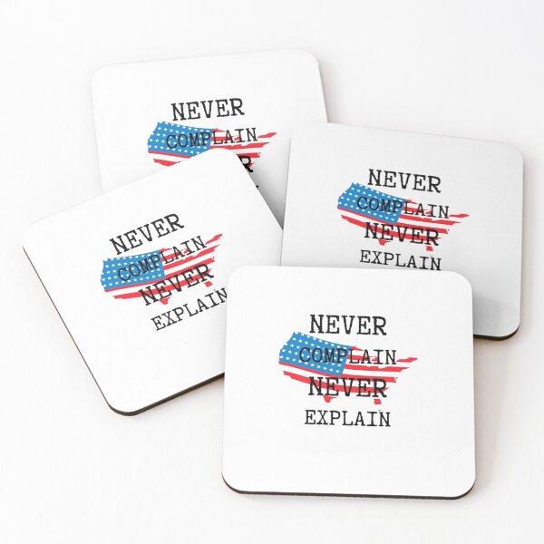Item preview, Never Complain Never Explain Graphic  designed and sold by Ellie-UK.