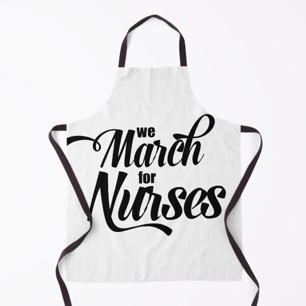 Item preview, we march for nurses designed and sold by Yaa2.
