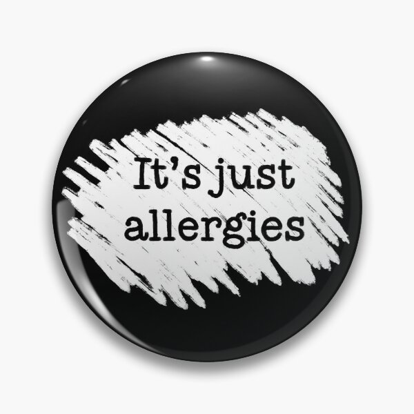 Item preview, Son solo alergias designed and sold by Katie Matican.