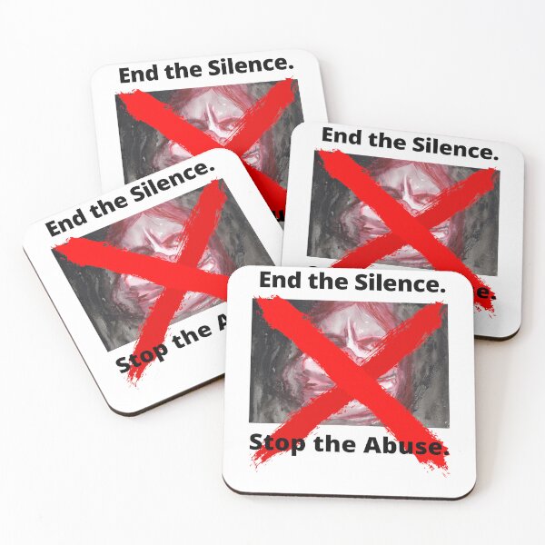 Item preview,  End the Silence. Stop the Abuse. designed and sold by RheaRealm.