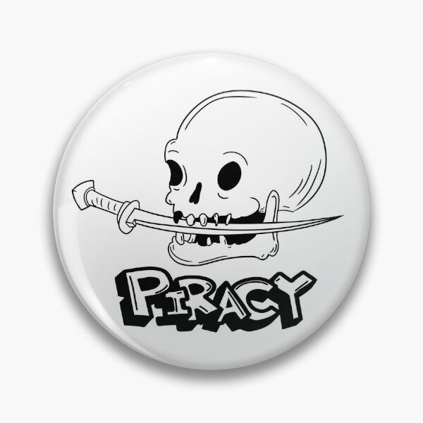 Item preview, Piracy skull dagger sword  designed and sold by Beano Supremo.