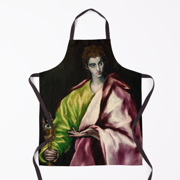 Item preview, Saint John the Evangelist by El Greco (c1610) designed and sold by allhistory.