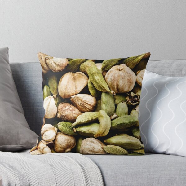 Item preview, Green cardamom seeds close-up designed and sold by dariazu.