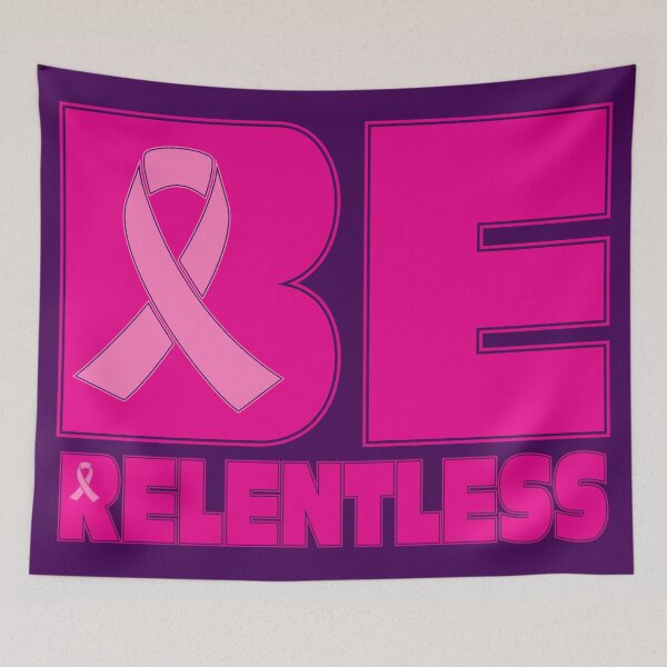 Item preview, Be Relentless Breast Cancer Awareness designed and sold by Warrior Veteran Clothing.
