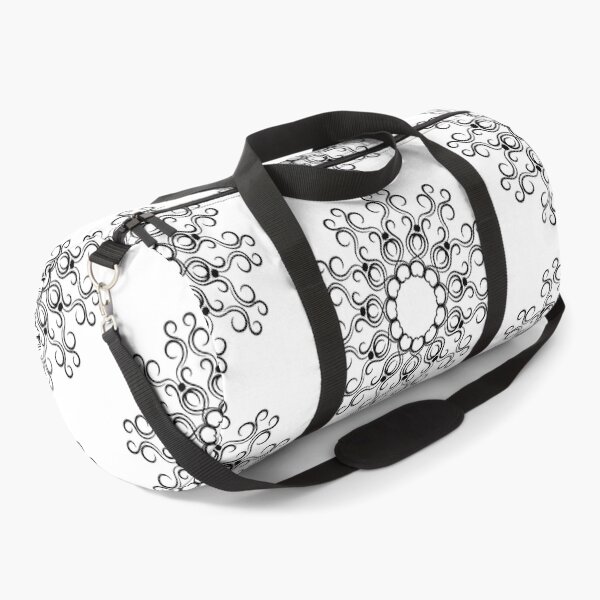 Item preview, Black Swirly Floral Flower Pattern designed and sold by Zareen Sayyed.