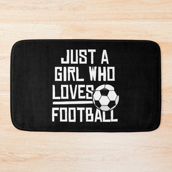 Item preview, Just a girl who loves football designed and sold by PaulSDesign.