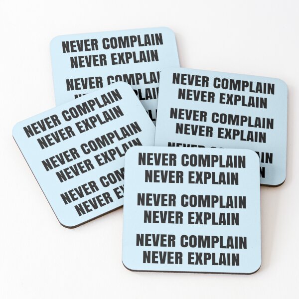 Item preview, Never Complain Never Explain Pack - About Life Romantic Quote   designed and sold by Ellie-UK.