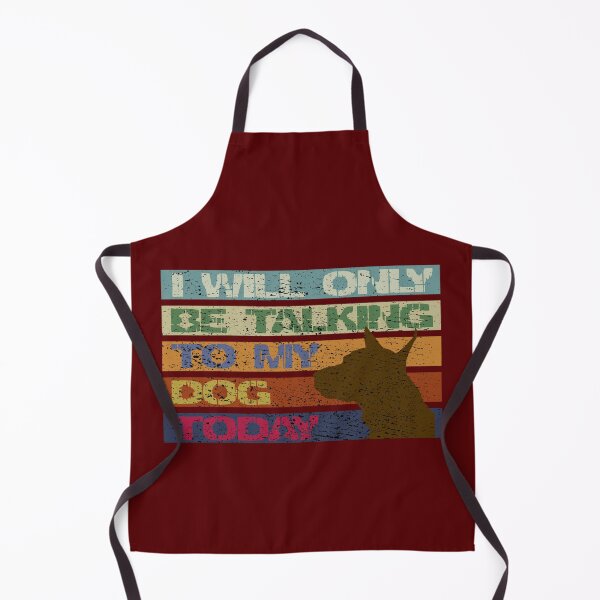 Item preview, I will only be talking to my dog today. funny vintage designed and sold by SolidEarthArt.