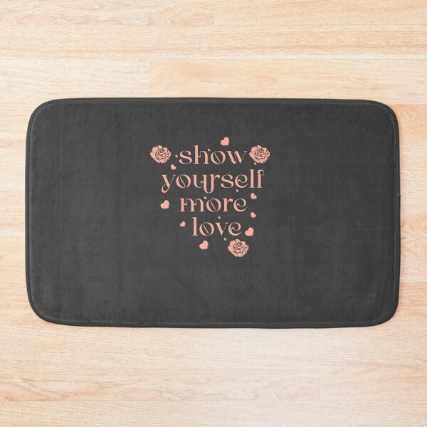 Item preview, SHOW YOURSELF MORE LOVE  (BLACK) designed and sold by Red123shop.