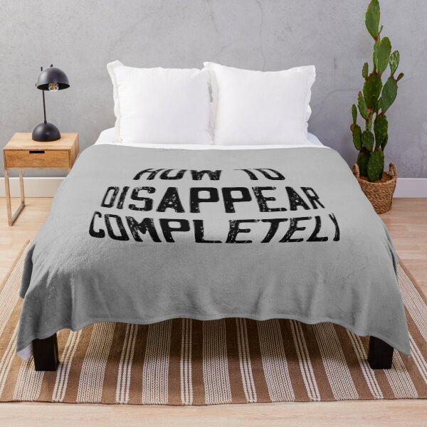 Item preview, How to Disappear Completely, black designed and sold by perezzzoso.