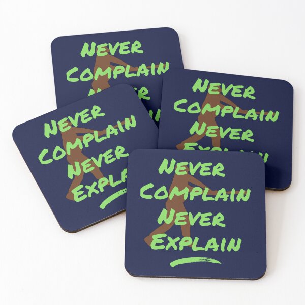 Item preview, Motivational quote Never Complain Never Explain for baseball player   designed and sold by Ellie-UK.