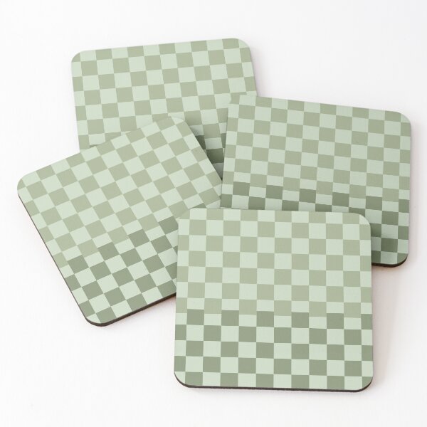 Item preview, Sage Green Checker designed and sold by cadinera.