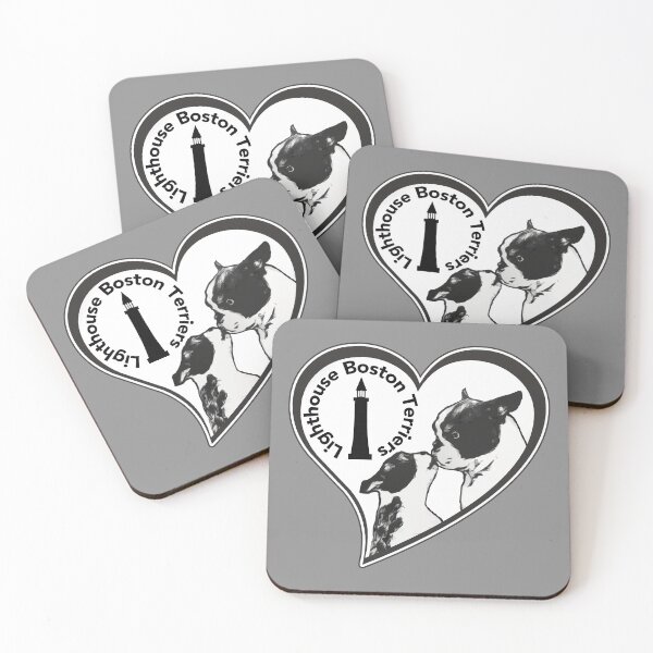 Item preview, Lighthouse Boston Terriers, Grey Designs designed and sold by It's Just Me.