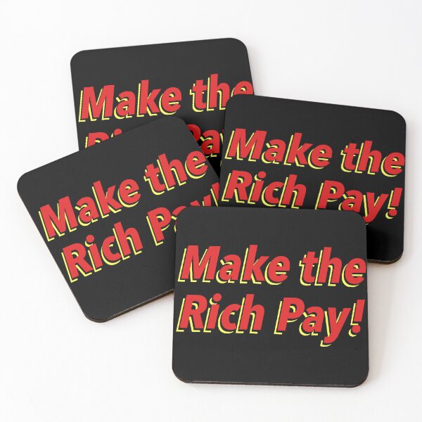 Item preview, Make The Rich Pay! designed and sold by Rabbitt77.