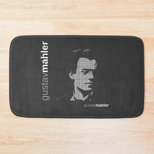 Item preview, Gustav Mahler typographic poster designed and sold by CMYKStudio.