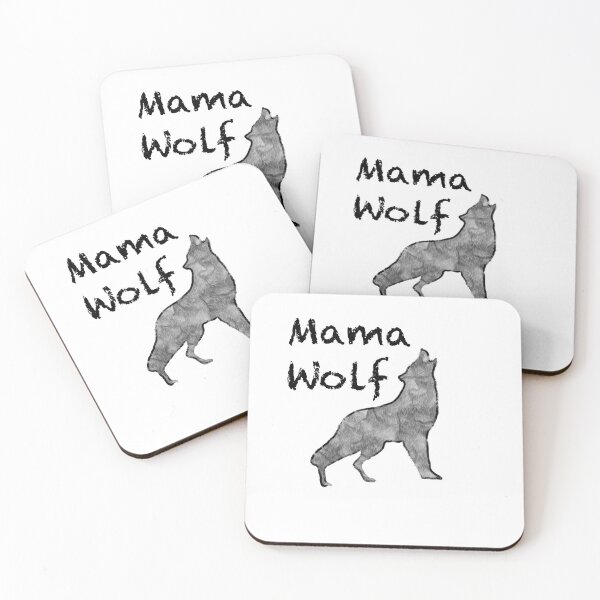 Item preview, Mama Wolf designed and sold by Katie Matican.