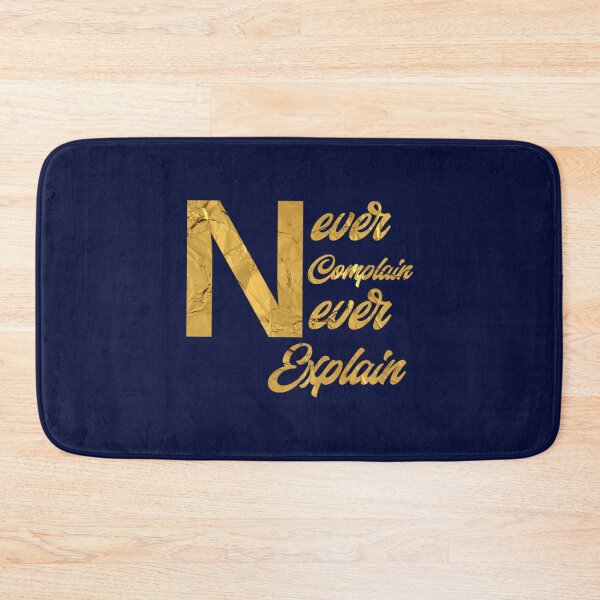 Item preview, never complain never explain funny  designed and sold by Ellie-UK.