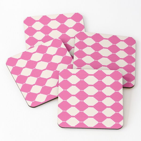 Item preview, Soft Calm Bohemian Ethnic Motives Pattern in Pink and Beige designed and sold by cadinera.