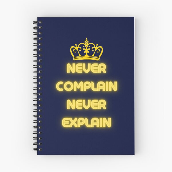 Item preview, Never Complain Never Explain Long Sleeve  designed and sold by Ellie-UK.