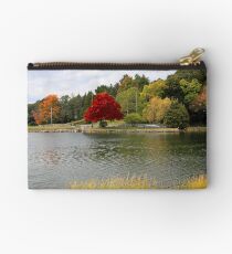 Autumn View of the Mystic River Studio Pouch