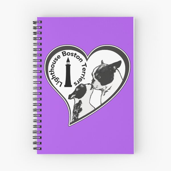 Item preview, Lighthouse Boston Terriers, Purple Designs designed and sold by It's Just Me.