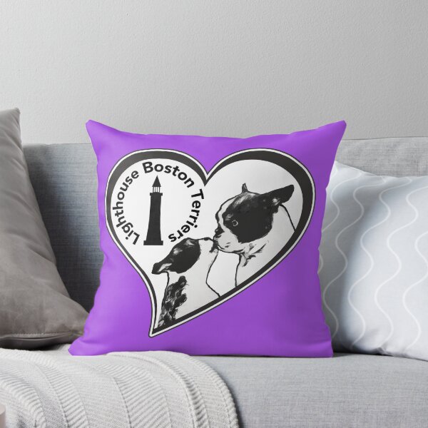 Item preview, Lighthouse Boston Terriers, Purple Designs designed and sold by It's Just Me.