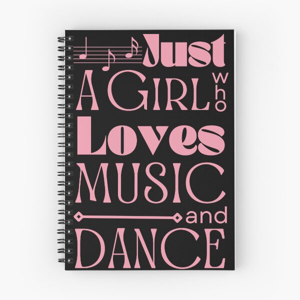 Item preview, Just a Girl who loves music and dance designed and sold by ramazis.