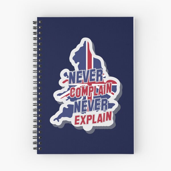 Item preview, never complain never explain        designed and sold by Ellie-UK.
