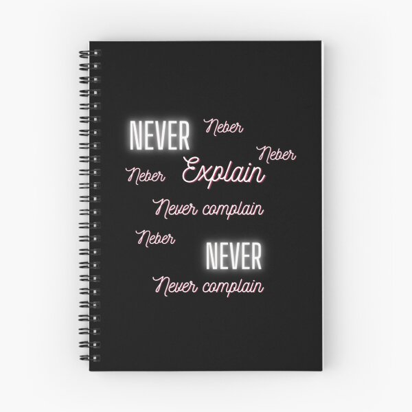 Item preview, Never complain     designed and sold by Ellie-UK.