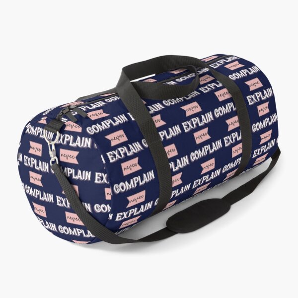 Item preview, never complain never explain designed and sold by Ellie-UK.