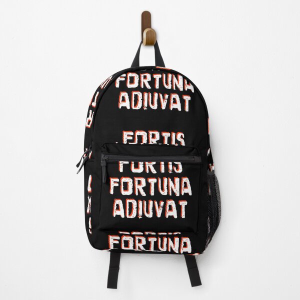 Vista previa del artículo con la obra «Fortis Fortuna Adiuvat (La fortuna llega a los valientes)», diseñado y vendido por bravoalpha.