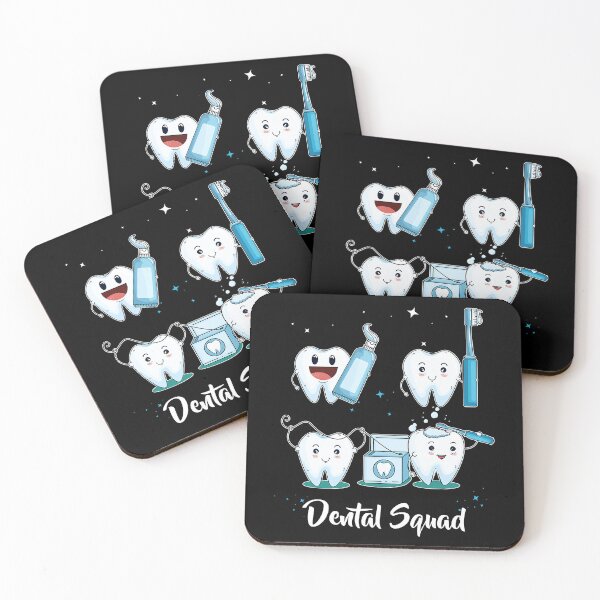 Item preview, Escuadrón dental Dientes lindos Dentista Asistente dental Vida dental designed and sold by norwoodcarney.