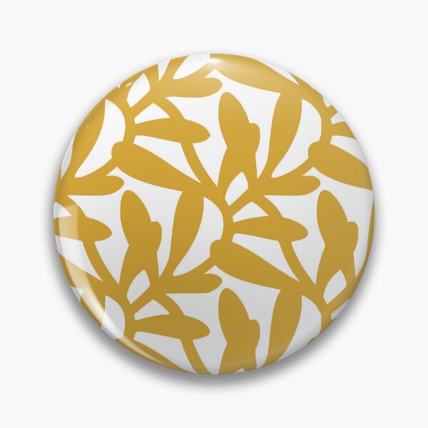 Item preview, Leaf Foliage, Abstract Floral Prints in Yellow designed and sold by meggydesigns.