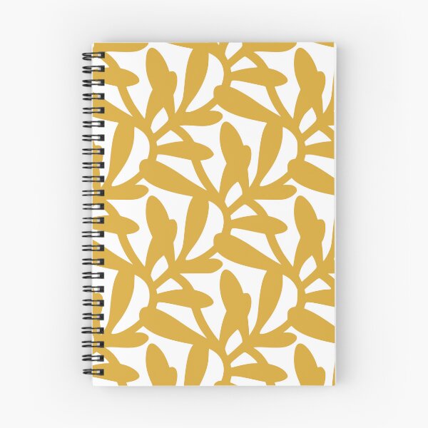Item preview, Leaf Foliage, Abstract Floral Prints in Yellow designed and sold by meggydesigns.