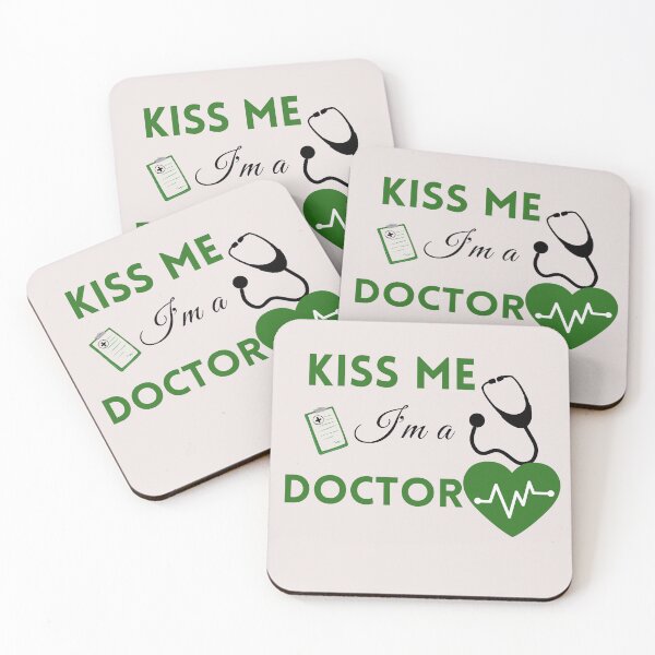 Item preview, kiss me I'm a doctor,funny,nice designed and sold by SENMARO100.