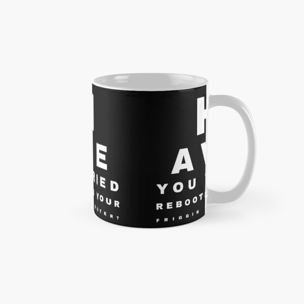 Aperçu de l'œuvre Admin geek informatique frustré créée et vendue par NerdnGeekshop.