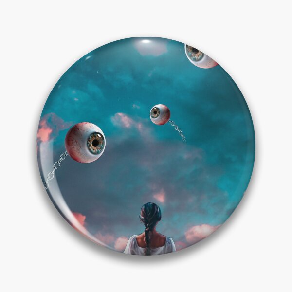 Item preview, Watchful chained eyes designed and sold by pirikiti64-.