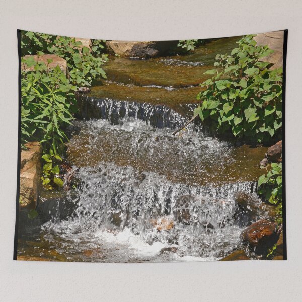 Item preview, Small waterfall at Aldridge Gardens, Birmingham designed and sold by Richard Nix.