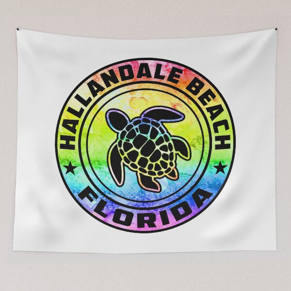Item preview, Hallandale Beach Florida Sea Turtle FL designed and sold by DESTINATIONS DECAL.
