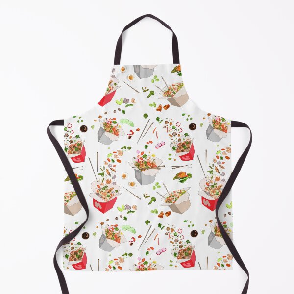 Item preview, Chinese Food Takeout Seamless Pattern designed and sold by johnta17.