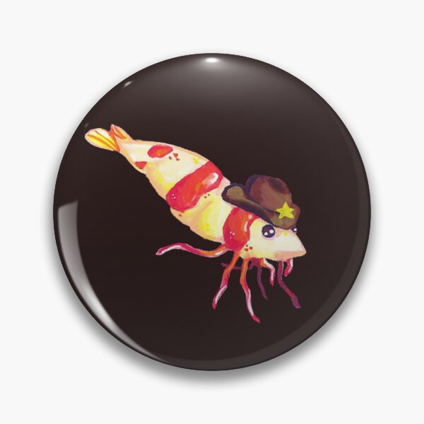 Item preview, Red rili shrimp but shes a cowboy designed and sold by shark-salad.
