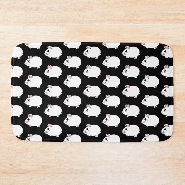 Item preview, Hamster - Cute White Hammy designed and sold by WhimsyAndMojo.