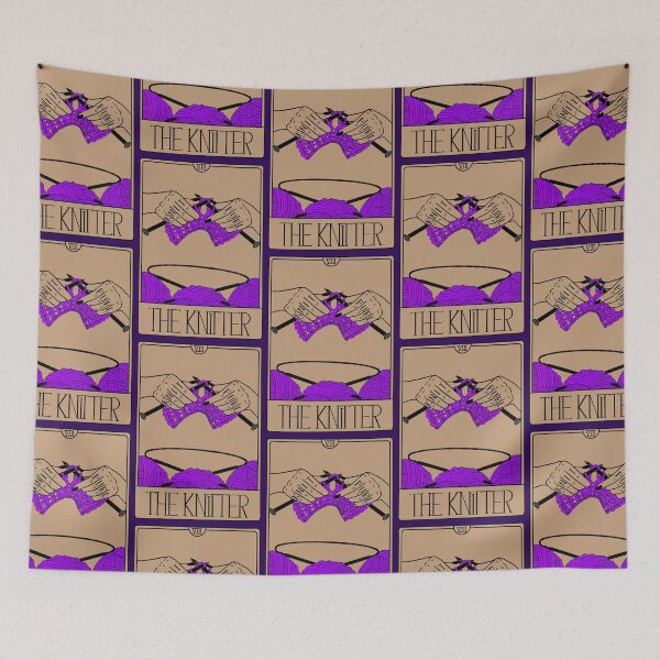 Item preview, The Knitter Tarot Card designed and sold by Weird-Sisters.