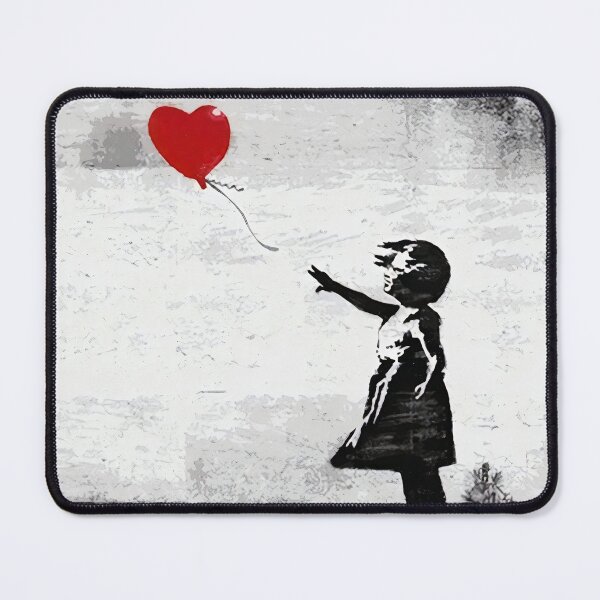 Item preview, Banksy Girl with a Red Balloon designed and sold by Adbor-Tb.