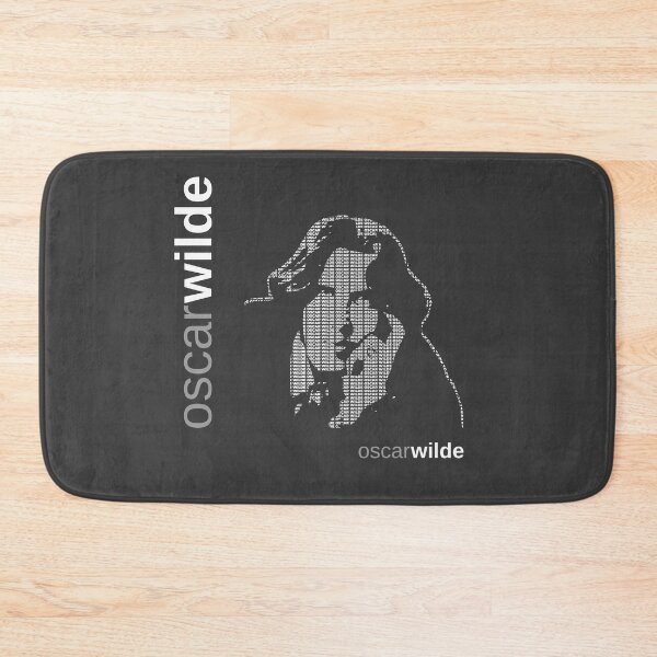 Item preview, Oscar Wilde typographic poster designed and sold by CMYKStudio.