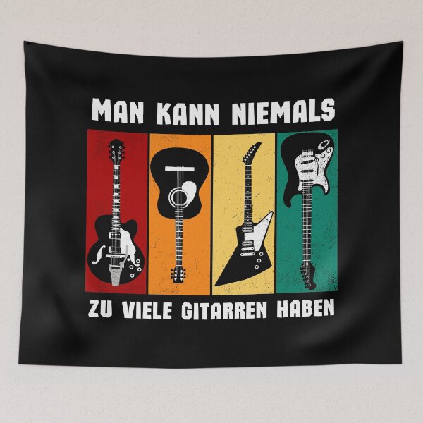Item preview, You Can Never Have Too Many Guitars (German) designed and sold by bloody-L.