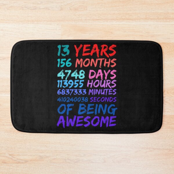 Item preview, 13 Years 156 Months Being Awesome 13th Birthday Teen Gifts designed and sold by anas667.
