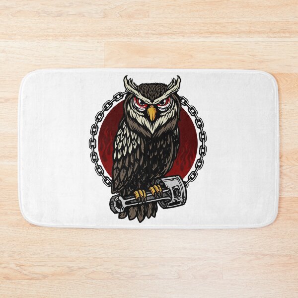 Item preview, vector of owl and piston designed and sold by Fine Art California.