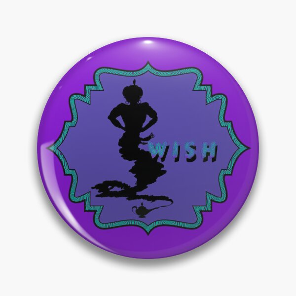 Item preview, Make a Wish - Genie in a Bottle - Purple and Teal designed and sold by BadassBazaar.