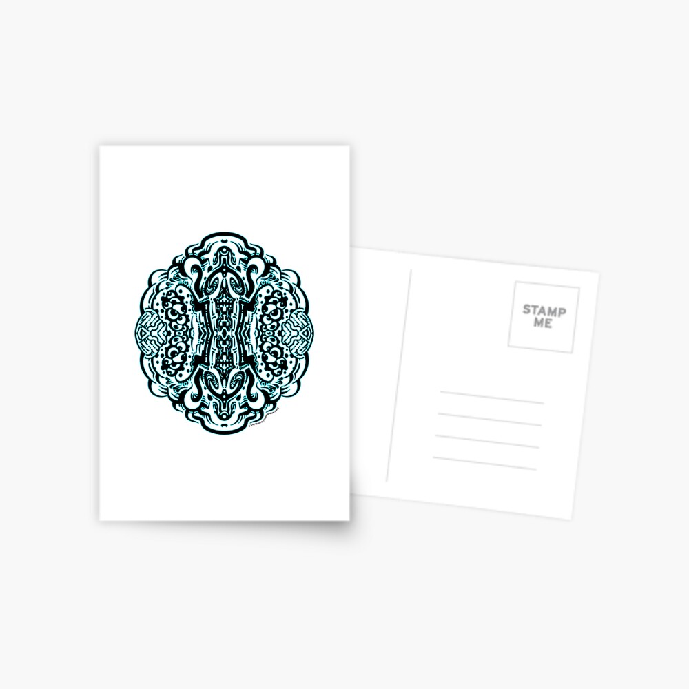 Hive Mind - Damage Remix Postcard